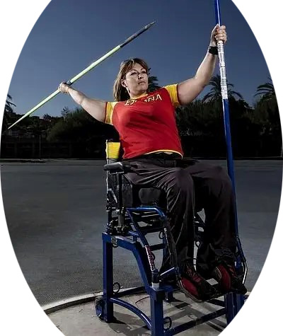 Ruth Aguilar, atleta paralímpica