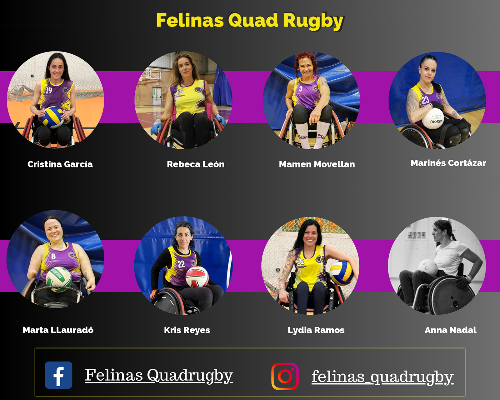 Felinas, equipo de rugby en silla femenino